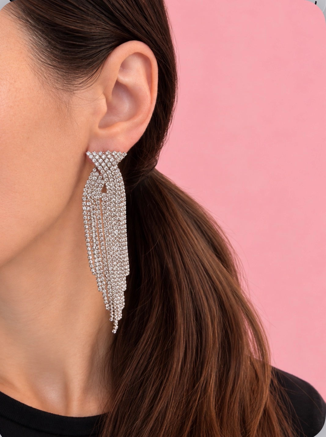 Fringe Drop Earrings