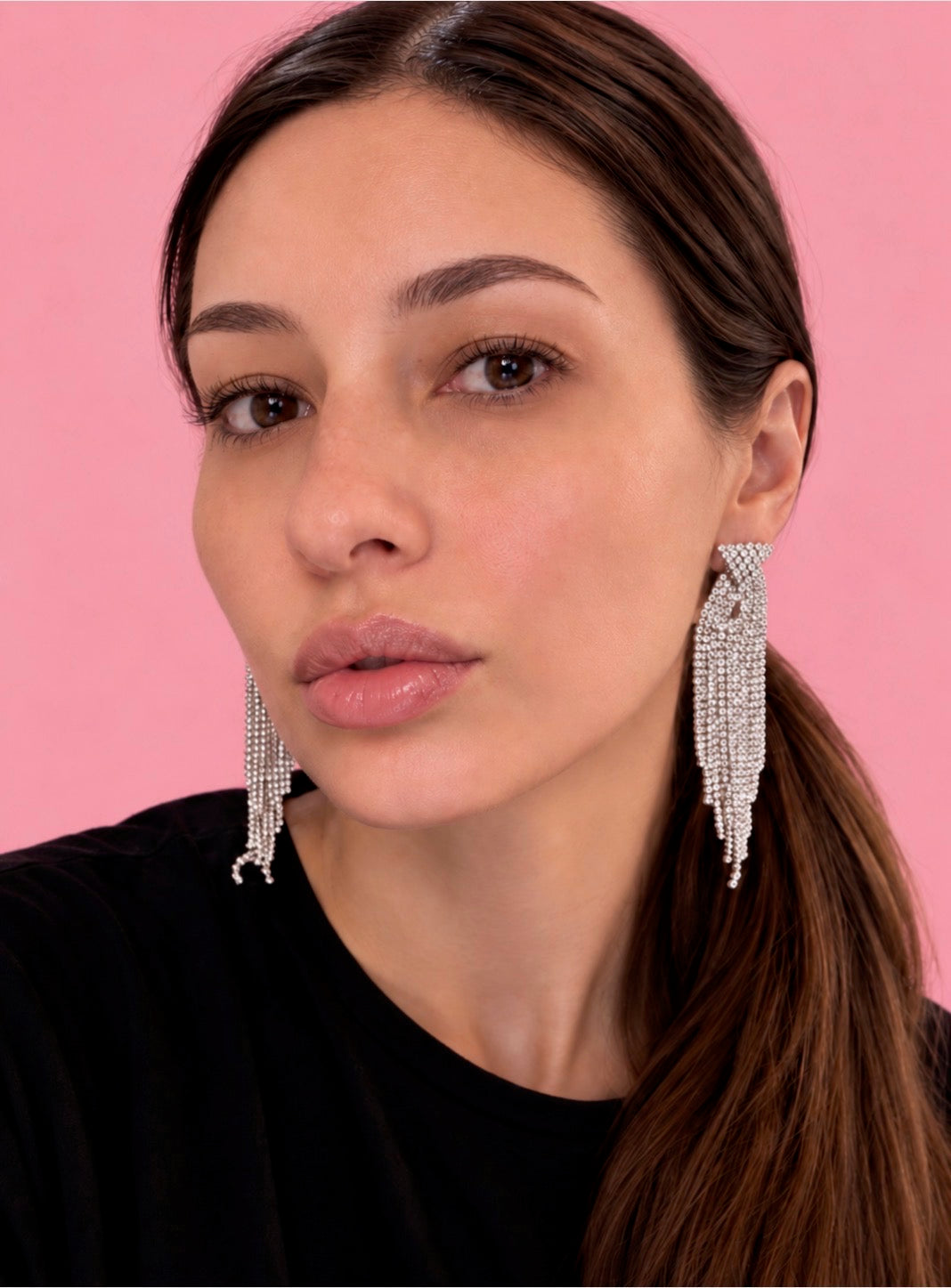 Fringe Drop Earrings